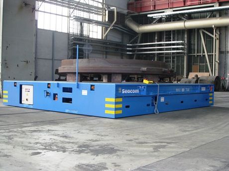 Rail mounted carrier 80 tons